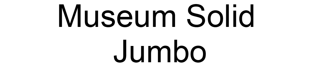 Museum Solids Jumbo